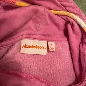 Rugrats Hoodie Sweatshirt S Nickelodeon Tie-Dye Multicolor Pastels Tommy  Chucky